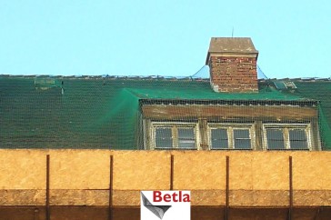 Siatki Mosina - Siatka zabezpieczająca na dach dla terenów Mosiny