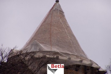 Siatki Mosina - Ochronna siatka na dachy, osłonowa siatka z polipropylenu dla terenów Mosiny